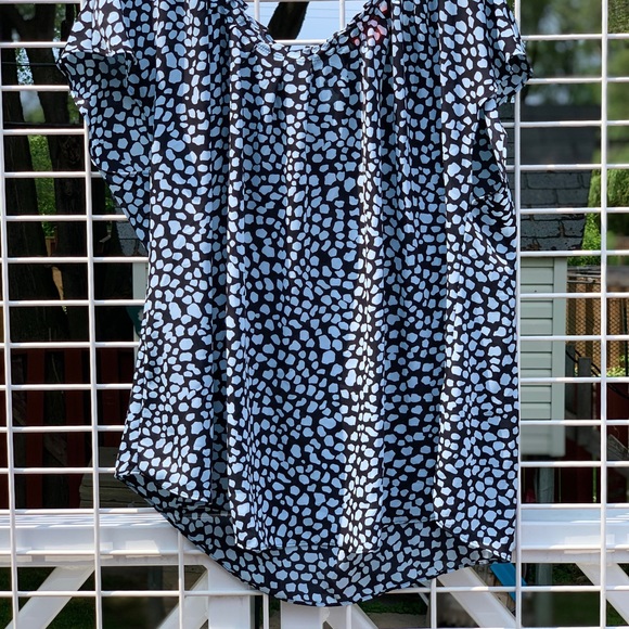 Light blue chiffon top - Picture 2 of 5